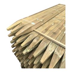 Pointed Fence Post Treated 75mmX75mm X 1.65M  