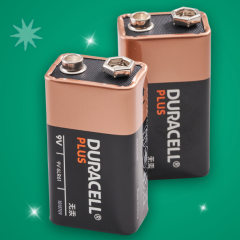 Duracell - 9V Battery Pack