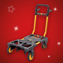 Stanley - 2 in 1 Folding Hand Truck/Trolley