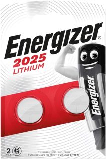 Energizer - 2025 Lithium Coin Battery - 2 Pack
