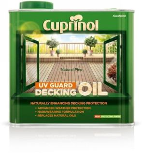 Cuprinol Decking Oil & Protector Pine 2.5L