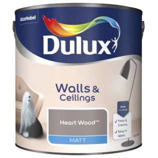 Dulux Matt Paint 2.5L Heart Wood