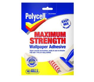 Polycell Wallpaper Adhesive Max Strength 10 Rolls
