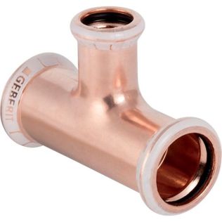 Mapress Gas Copper Reduced Tee 22X15X15mm 34553