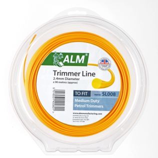 Alm - Round Trimmer Line - 90M X 2.4mm