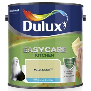 Dulux Easycare Kitchen Matt Paint 2.5L Melon Sorbet