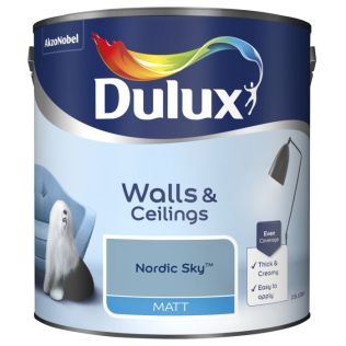 Dulux Matt Paint 2.5L Nordic Sky