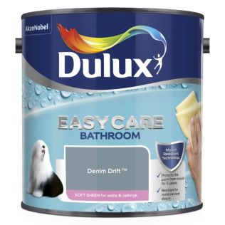 Dulux Easycare Bathroom Soft Sheen Paint 2.5L Denim Drift