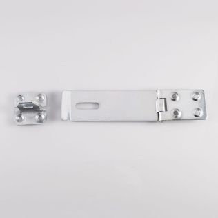 Safety Hasp And Staple 114mm Bright Zinc Plate