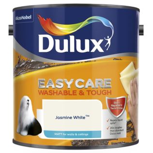 Dulux Easycare Matt Paint 2.5L Jasmine White