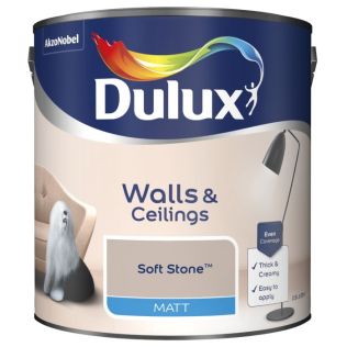 Dulux Matt Paint 2.5L Soft Stone