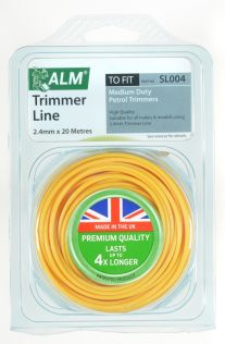 Alm - Round Trimmer Line - 20M X 2.4mm