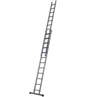 SQUARE RUNG EXTENSION LADDER 3.57M DOUBLE