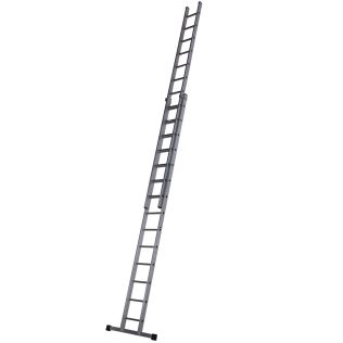SQUARE RUNG EXTENSION LADDER 4.13M DOUBLE