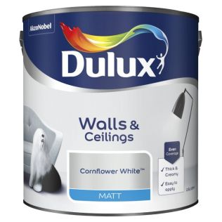 Dulux Matt Paint 2.5L Cornflower White