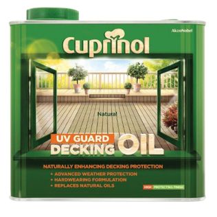 Cuprinol Decking Oil & Protector Natural 5L