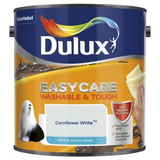 Dulux Easycare Matt Paint 2.5L Cornflower White