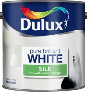 Dulux Silk Paint Pure Brilliant White 3L