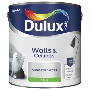 Dulux Silk Paint 2.5L Cornflower White
