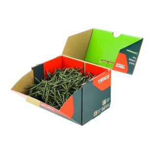 TIMCO - Decking Screw PZ2 - Green 4.5 X 60 (BOX OF 1000) 60TDECKIND