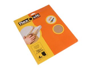 Flexovit - Sandpaper 240 Grit - 25 Pack
