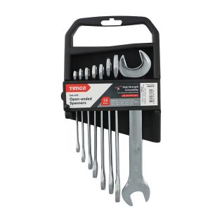 Timco - Spanner Set - Open Ended (8pc)