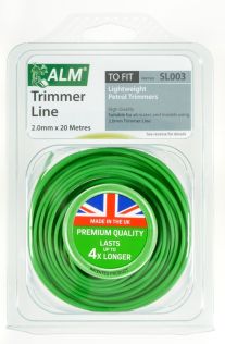 Macallister ALM Grass Trimmer 1.3mm Round Cutting Cutter Line Cable Cord 