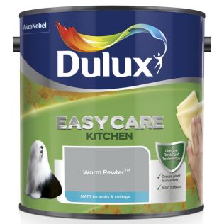 Dulux Easycare Kitchen Matt Paint 2.5L Warm Pewter