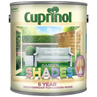 Cuprinol Garden Shades Matt Multi-Surface Exterior Wood Paint - Fresh Rosemary 2.5L