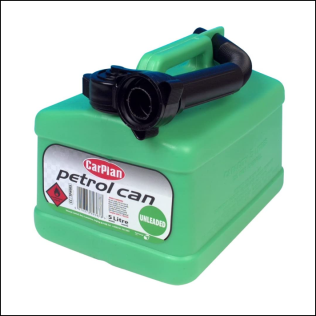 Green Tettra Petrol Can 5L