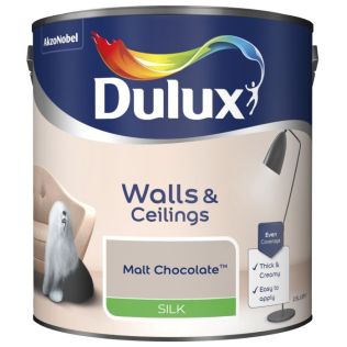 Dulux Silk Paint 2.5L Malt Chocolate