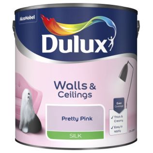 Dulux Silk Paint 2.5L Pretty Pink