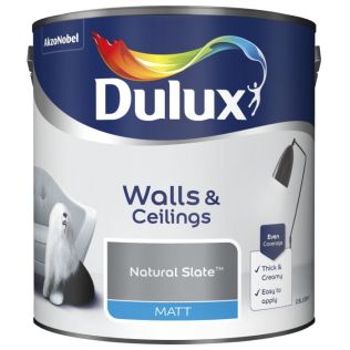 Dulux Matt Paint 2.5L Natural Slate