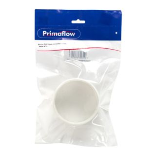 PVC Round Hose Connector - White - Pack X