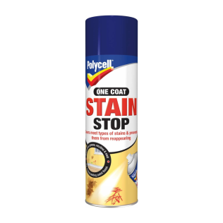 Polycell One Coat Stain Stop 250ml Aerosol