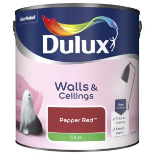 Dulux Silk Paint 2.5L Pepper Red