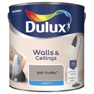 Dulux Matt Paint 2.5L Soft Truffle
