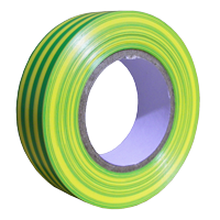Electrical Insulation Tape 19mm X 20M Green/Yellow