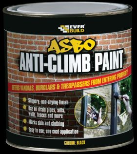 Anti-Climb Paint Black 1L