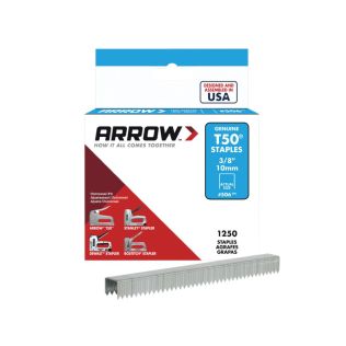 Staples Arrow T50 3/8" Per Box (1250) 10mm