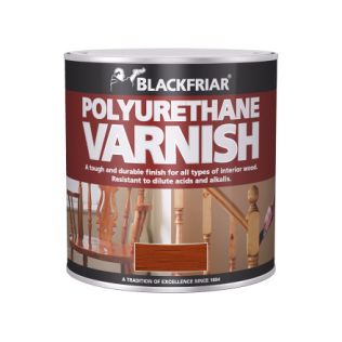Varnish Polyurethane Gloss Medium Oak 500ml