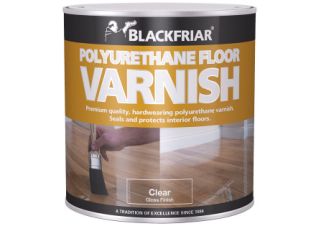 Floor Varnish Polyurethane Satin Clear 2.5L