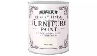 Rustoleum Chalky Finish Furniture Paint White 750ml