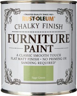 Rustoleum Chalky Finish Furniture Paint Sage 750ml