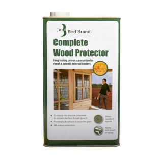 Bird Brand Complete Wood Protector Dark Brown 1L