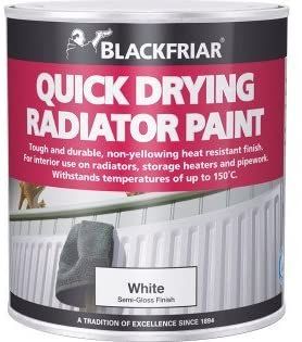 Blackfriar Quick Drying Radiator Paint White 250ml