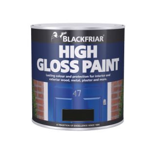 Blackfriar Paint High Gloss Black 500ml