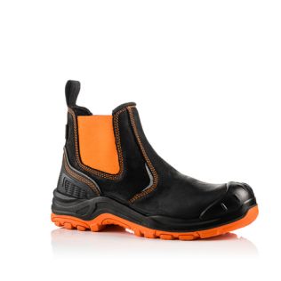 Buckler Bviz3 High Visibility Safety Dealer Boot - Orange/Black