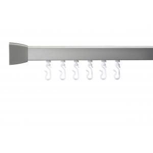 Contract - Croydex Profile 800 L-Shaped Curtain Rail 760X1675mm Silver