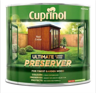 Cuprinol - Ultimate Garden Wood Preserver - Red Cedar - 1L